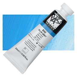 ShinHan Pass Colors Opaque Watercolor Tube - Blue Grey, 20 ml tube and swatch