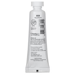 ShinHan Pass Colors Opaque Watercolor Tube - Heliotrope, 20 ml back