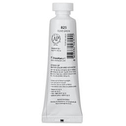 ShinHan Pass Colors Opaque Watercolor Tube - Olive Green, 20 ml back