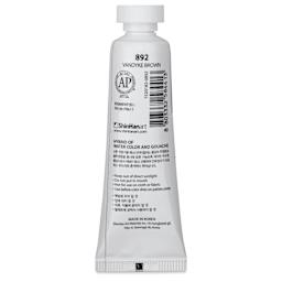 ShinHan Pass Colors Opaque Watercolor Tube - Vandyke Brown, 20 ml back