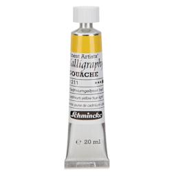 Schmincke Calligraphy Gouache - Cadmium Yellow Hue Light, 20 ml Tube