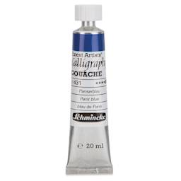 Schmincke Calligraphy Gouache - Paris Blue, 20 ml Tube