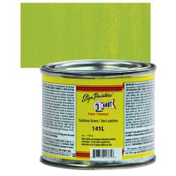 1-Shot Lettering Enamel - Sublime Green, 4 oz can and swatch