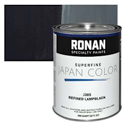 Ronan Superfine Japan Color - Refined Lamp Black - Can and Swatch