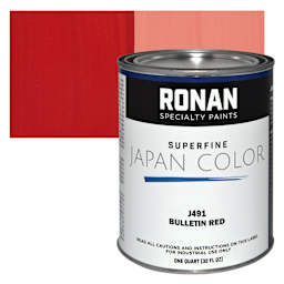 Ronan Superfine Japan Color - Bulletin Red - Can and Swatch