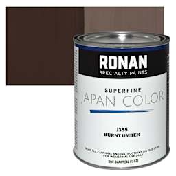 Ronan Superfine Japan Color - Burnt Umber - Can and Swatch