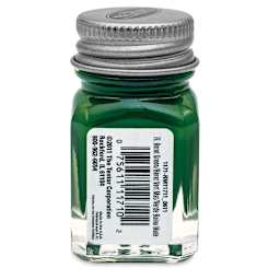 Testors Enamel Paint - Flat Beret Green, 1/4 oz bottle