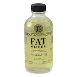Chelsea Classical Studio Oil Fat Medium - Front of 4 oz bottle