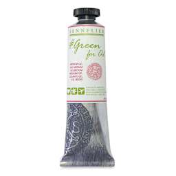 Sennelier Green for Oil Mediums - 40 ml Tube of Gel Medium upright
