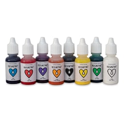 ArtResin ResinTint - Set of 8 Regular Colors in a row