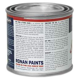 Ronan One Stroke Lettering Enamel - Tan, Quarter Pint (left side)