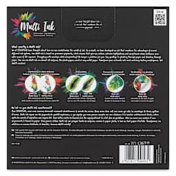 Staedtler Pigment Arts Pens - Brush Pens, Set of 36, back of the packaging