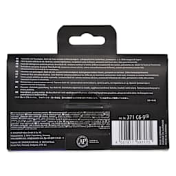 Staedtler Pigment Arts Brush Pens - Basic Colors, Set of 6, back of the packaging