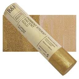 R&F Pigment Stick - Ancient Gold, 188 ml stick and swatch
