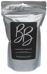 Bleached Beeswax - Front of bag of Beeswax