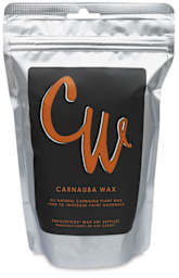 Enkaustikos Carnauba Wax - Front view of pouch of Wax
