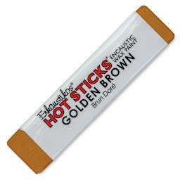 Enkaustikos Hot sticks Encaustic Paint - Golden Brown, 13 ml stick