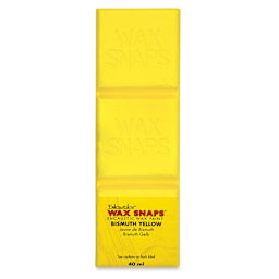 Enkaustikos Wax Snaps Encaustic Paints - Bismuth Yellow, 40 ml cake front of package