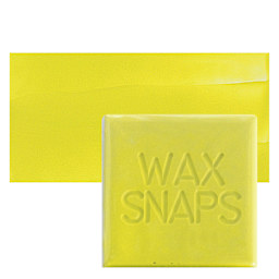 Enkaustikos Wax Snaps Encaustic Paint - Citron Green, 40 ml snaps and swatch
