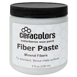 Ceracolors Waterborne Wax Paint Fiber Paste Medium, 236 ml