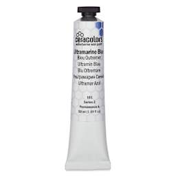 Ceracolors Waterborne Wax Paint - Ultramarine Blue, 50 ml - front