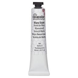 Ceracolors Waterborne Wax Paint - Mars Violet, 50 ml - front