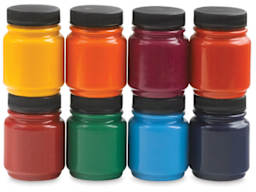 Jacquard Versatex Screen Printing Ink - Stacked Jars of Starter Set 2
