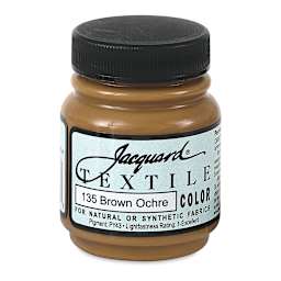 Jacquard Textile Color - Brown Ochre, 2.25 oz jar