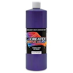 Createx Acrylics - Pearl Purple, Quart