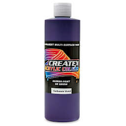 Createx Acrylics - Carbazole Violet, Pint