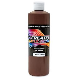 Createx Acrylics - Burnt Sienna, Pint