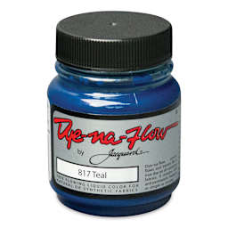 Jacquard Dye-Na-Flow Fabric Color - Teal, 2.25 oz jar