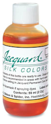 Jacquard Silk Dyes - 2 oz bottle of Apricot dye
