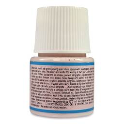 Pebeo Setacolor Fabric Paint - Portrait Pink, Opaque, 45 ml bottle back