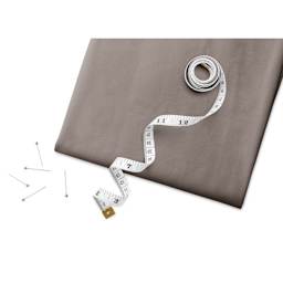 Fabric Palette Pre-Cut Cotton Fabric - Gray, 1 yd with tape measure and pins (sold separately)