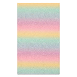 Crafty Chic Iron-On Glitter Sheet - Rainbow, 5.5" x 9.25"