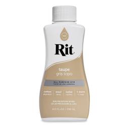 Rit Liquid Dye - Taupe, 8 oz, front of the bottle