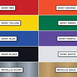 Tulip Dimensional Fabric Paint Set - Puff Essentials, Set of 10 (color chart)