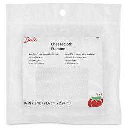 Dritz Cheesecloth - 36" x 3 yds front of packaging