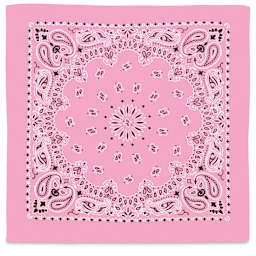 Carolina Paisley Bandana - Pink