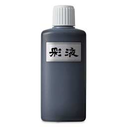 Aitoh Boku-Undo Suminagashi Marbling Ink - Black, 6.75 oz, Bottle (Front)
