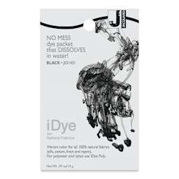 Jacquard iDye - Black, Natural Fabrics, 14 g packet