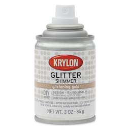 Krylon Glitter Spray Paint - Glistening Gold, 3 oz Can