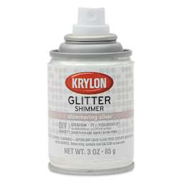 Krylon Glitter Spray Paint - Shimmering Silver, 3 oz Can
