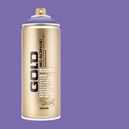 Montana Gold Acrylic Professional Spray Paint - Teen Spirit, 400 ml (Spray can with color swatch)