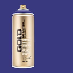 Montana Gold Acrylic Professional Spray Paint - Gonzo, 400 ml (Spray can with color swatch)