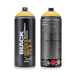 Montana Black Spray Paint - Yellow, 400 ml can