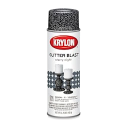 Krylon Glitter Blast Spray Paint - Starry Night, 5.75 oz can