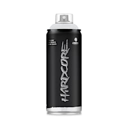 MTN Hardcore 2 Spray Paint  - White (Matte Finish), 400 ml can