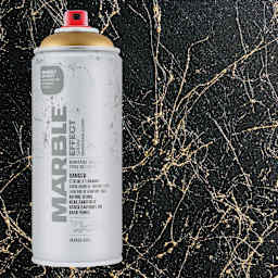 Montana Marble Effect Spray - Gold, 11 oz and swatch